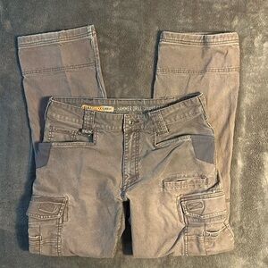 Noble mens size 32 fullflexx hammer drill canvas cargo pant